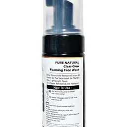 Elecsera Activated Charcoal Foaming Face Wash For Skin Brightening - 100 ml image 2