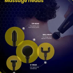 UltraCare PRO Ultra Gun Massager For Deep Tissue massage image 5