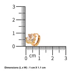 SALTY Artificial Stones Studded Contemporary Opal Shine Studs image 4