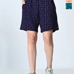 BAESD Women Printed High-Rise Shorts-picture-25