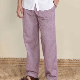 HOPE House of Pure Eco Pure Cotton Breathable Straight Lounge Pants-picture-26