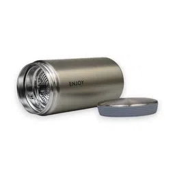 Style Homez Silver-Toned Stainless Steel Double Wall Vacuum Water Bottle - 300 Ml image 5