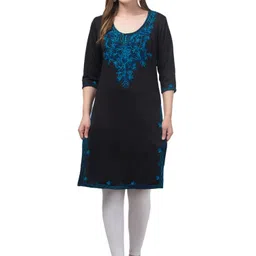 FAMBEE Women Woollen Kurta-image-60