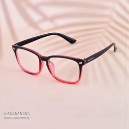 Arzonai Unisex Clear Lens & Black Sunglasses with-picture-0