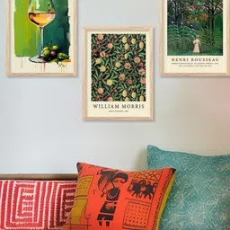 walllane Traditional Wall Art With Frame Home Decor Wall Painting For Living Room Office Bedroom-picture-18