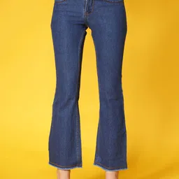 Novio Women Comfort Bootcut High-Rise Stretchable Jeans-image-56