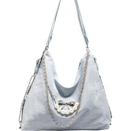 StyleCast x Revolte Women Solid Structured Hobo Bag image 5