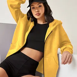 CORSICA Women Fleece Lightweight Open Front Jacket-image-34