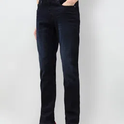 U.S. Polo Assn. Denim Co. Men Tapered Fit Mid-Rise Light Fade Stretchable Jeans image 2