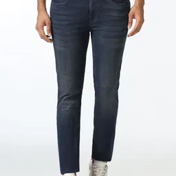 Blackberrys Men Skinny Fit Mid-Rise Low Distress Stretchable Jeans-image-58