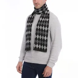 Moda Rapido Men Checked Cashmere Mufflers image 2
