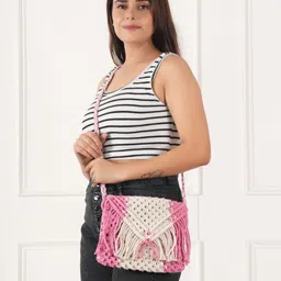 Flingo Crossbody Sling Bag With Tasselled-picture-35