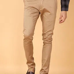 V-Mart Men Chinos Regular Fit Trousers-image-0