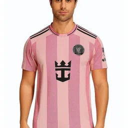dostitch Men Lionel Messi Striped Dri-FIT T-shirt-picture-31