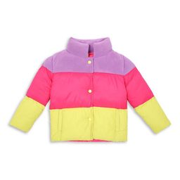 HOUSE OF VEDAS Unisex Kids Colourblocked Lightweight Puffer Jacket with Patchwork-picture-22