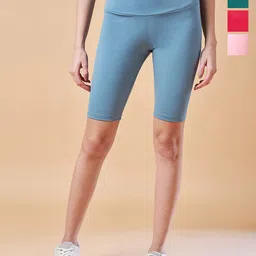 COLOR CAPITAL Pack Of 4 High Waisted Tights-picture-33