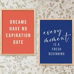 WALLLANE Brown Wood Wall Art image 2