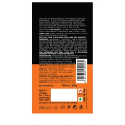 Denver Men Set of Saxe & Goat Black Code Long Lasting Deodorant Body Spray - 150 ml each image 2