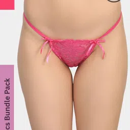 ZERJAMA Women Black Briefs-image-45