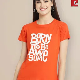 Metronaut Women Typography 2 Printed T-shirt-picture-35
