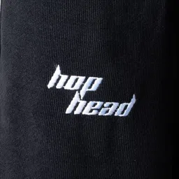 HOP HEAD Men Solid Loose Fit Mid-Rise Trousers image 5