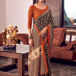 Ishin Ethinic Motif Printed Daily Wear Saree-picture-10