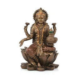 Aura Copper-Toned Religious Idol Showpiece image 2