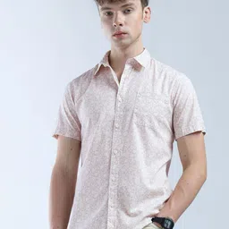 Flying Machine Men Slim Fit Floral Printed Casual Shirt-picture-32