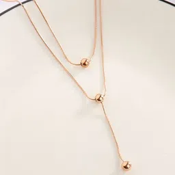 MYKI Rose Gold-Plated Necklace image 2