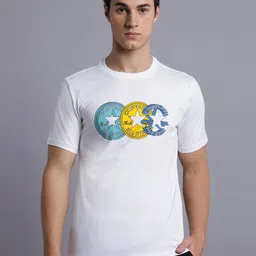 Converse Men Graphic Printed Round Neck Cotton T-shirt-picture-16