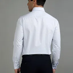 Richlook Classic Fit Self Design Dobby Weave Cotton Formal Shirt image 2