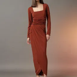 Trend Arrest Square Neck Maxi Dress-picture-34