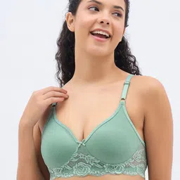 Clovia Full Coverage Non Padded T-shirt Bra-picture-20
