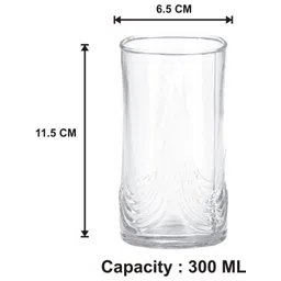 1ST TIME Blue & Transparent Glass Solid Water Bottle image 4