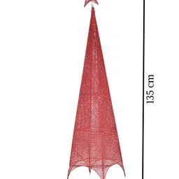 TAYHAA Red Christmas Tree Tower image 4