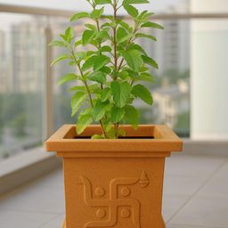 Go Hooked 9 Inch Pot Traditional Planter-picture-36
