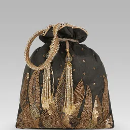 Anouk Embellished Potli Clutch image 4