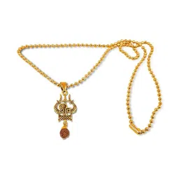 Utkarsh Gold-Plated Quirky Pendants with Chains image 1
