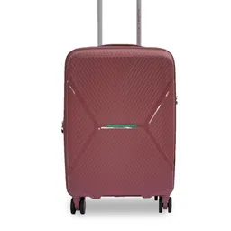United Colors of Benetton Textured Hard-Sided Medium Check-In Trolley Suitcase-picture-29