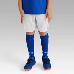 Kids' Football Shorts F100 - White-image-31