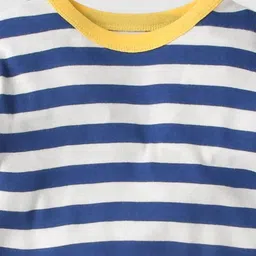 GAP Boys Striped Pure Cotton Crew Neck Clothing Set image 4