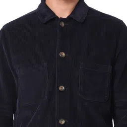 Celio Men Washed Checked Cotton Tailored Jacket image 4