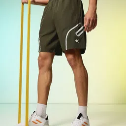 HRX by Hrithik Roshan Men Printed Training Sports Shorts image 1