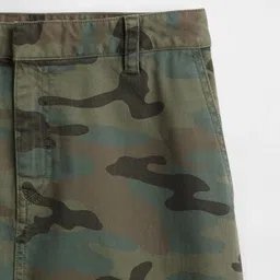 GAP Camouflage Printed Pure Cotton Mini Skirt image 2