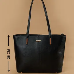 Ginger by Lifestyle Women Solid Structured Shoulder Bag image 3