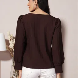 KATLINE Puff Sleeve Top image 4