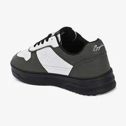 SPYKAR Men Colourblocked Lace-Up Sneakers image 5