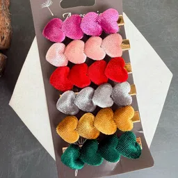 Radhya Accessories Women Set of 6 Tic Tac Hair Clip-picture-36