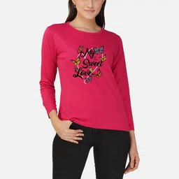 Moda Rapido Women Cotton Bio Finish Tshirts-image-55