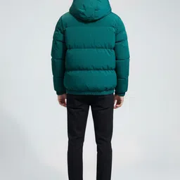 Mast & Harbour Hooded Quilted Jacket image 4